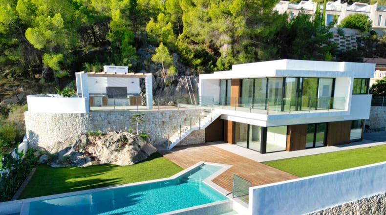 Villas(4) - Villa de lujo con un estilo moderno e innovador,