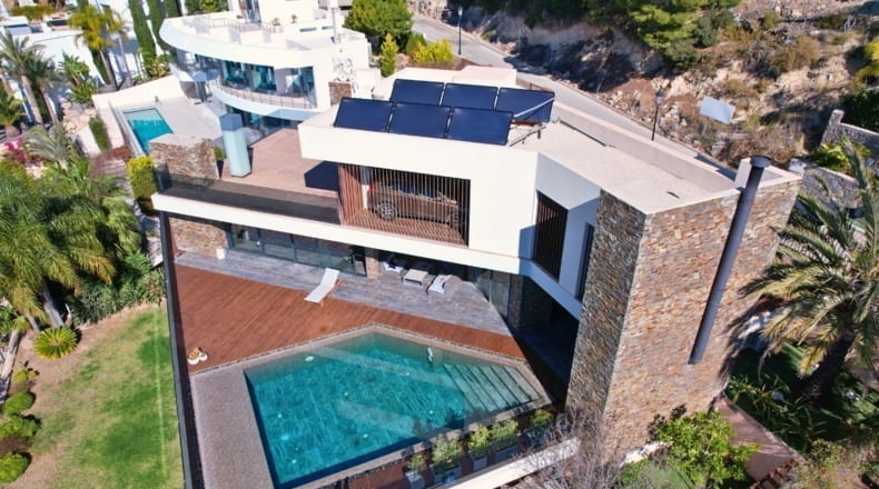 Espectacular villa moderna