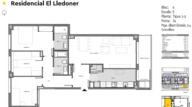 Apartamentos(3) - Residencial El Lledoner 2